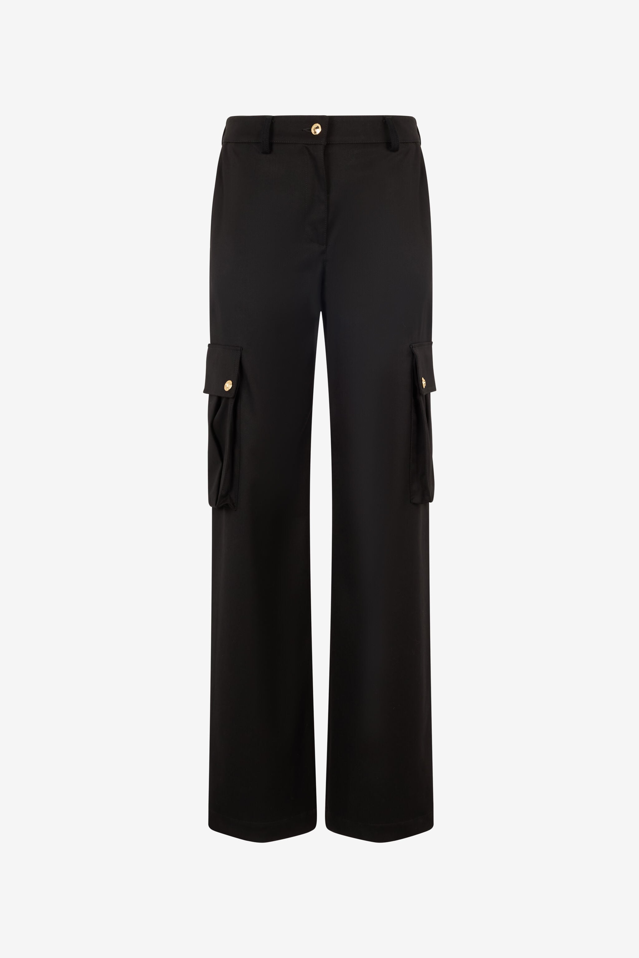 JC Elegante Cargohose JC Elegante Cargohose Schwarz UFT090-UF129