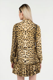 RC Leopard Print Mini Dress JAGUAR QOT10D-6DG34