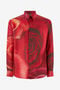 RC Chemise À Imprimé Garden Rose RC Chemise À Imprimé Garden Rose Rouge URT702-4QN48
