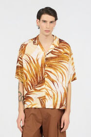 JC Camisa Estampado Golden Palm 004 OFF WHITE + 638 WFM005-WF153
