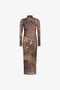 RC Robe longue en tulle Jaguar Marron TKT130-6HG34