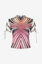 RC Top Imprimé Ray Of Paradise CORAL XKT613-6HM33