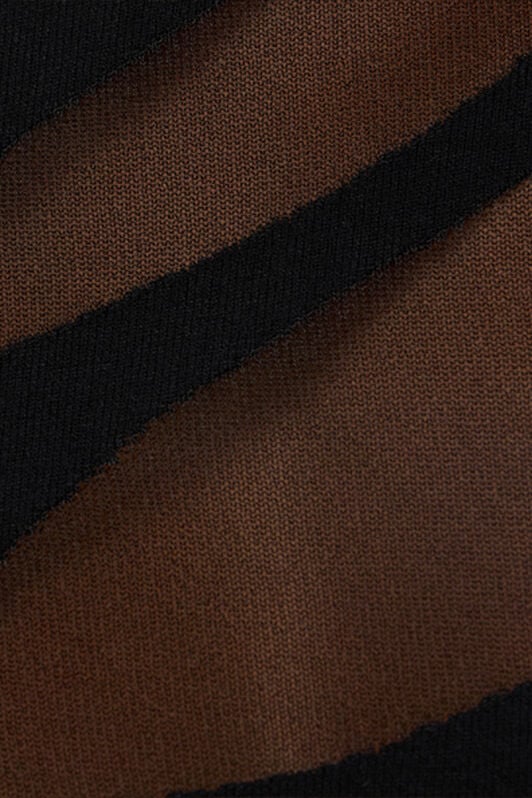 JC Black Sweater with Two-Tone Pattern JC Black Sweater with Two-Tone Pattern BLACK VFM041-VF297