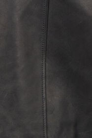 RC Leather Bomber Jacket BLACK WKP800-PN001