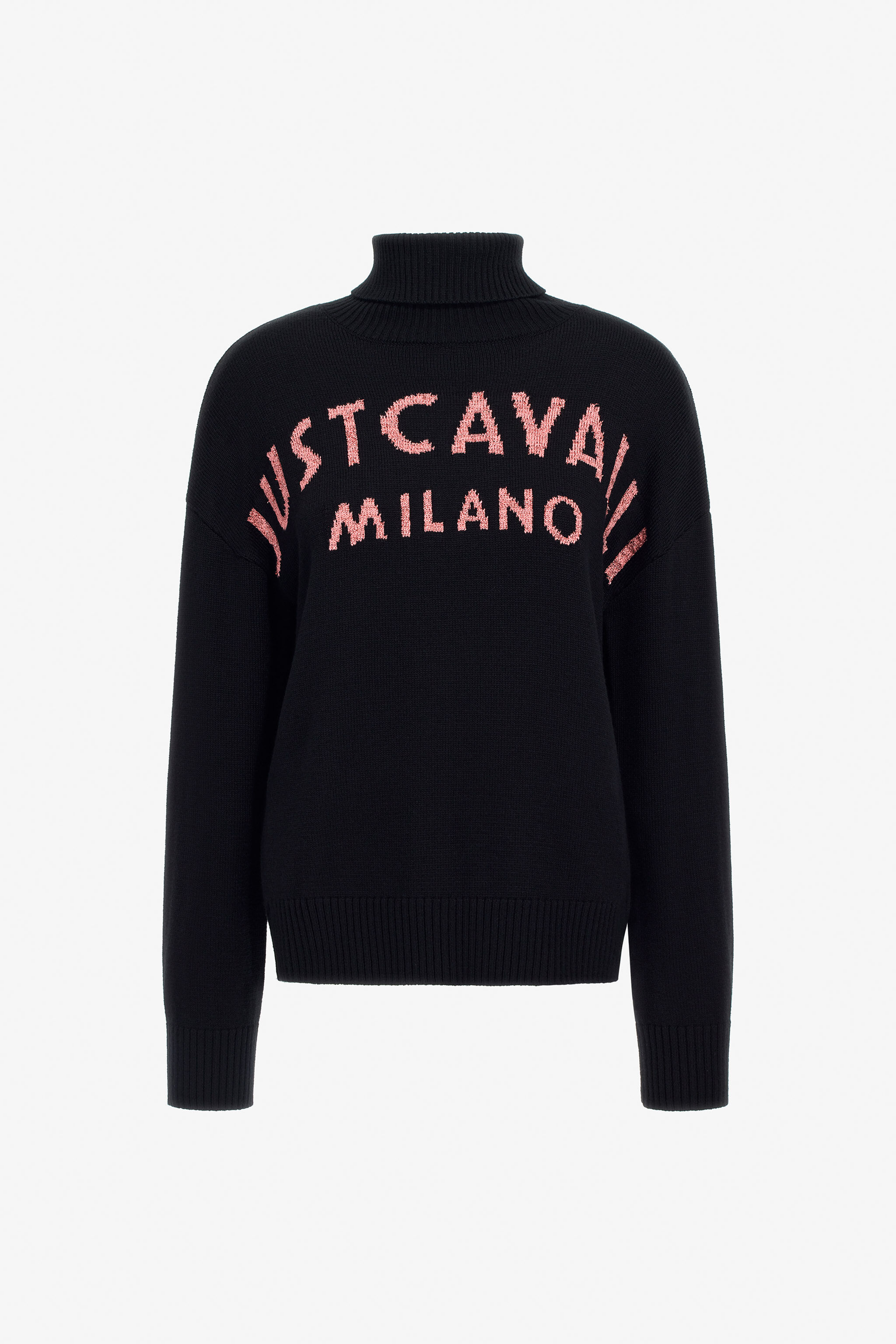 JC Just Cavalli Turtleneck sweater JC Just Cavalli Turtleneck sweater Black TFM019-TF144