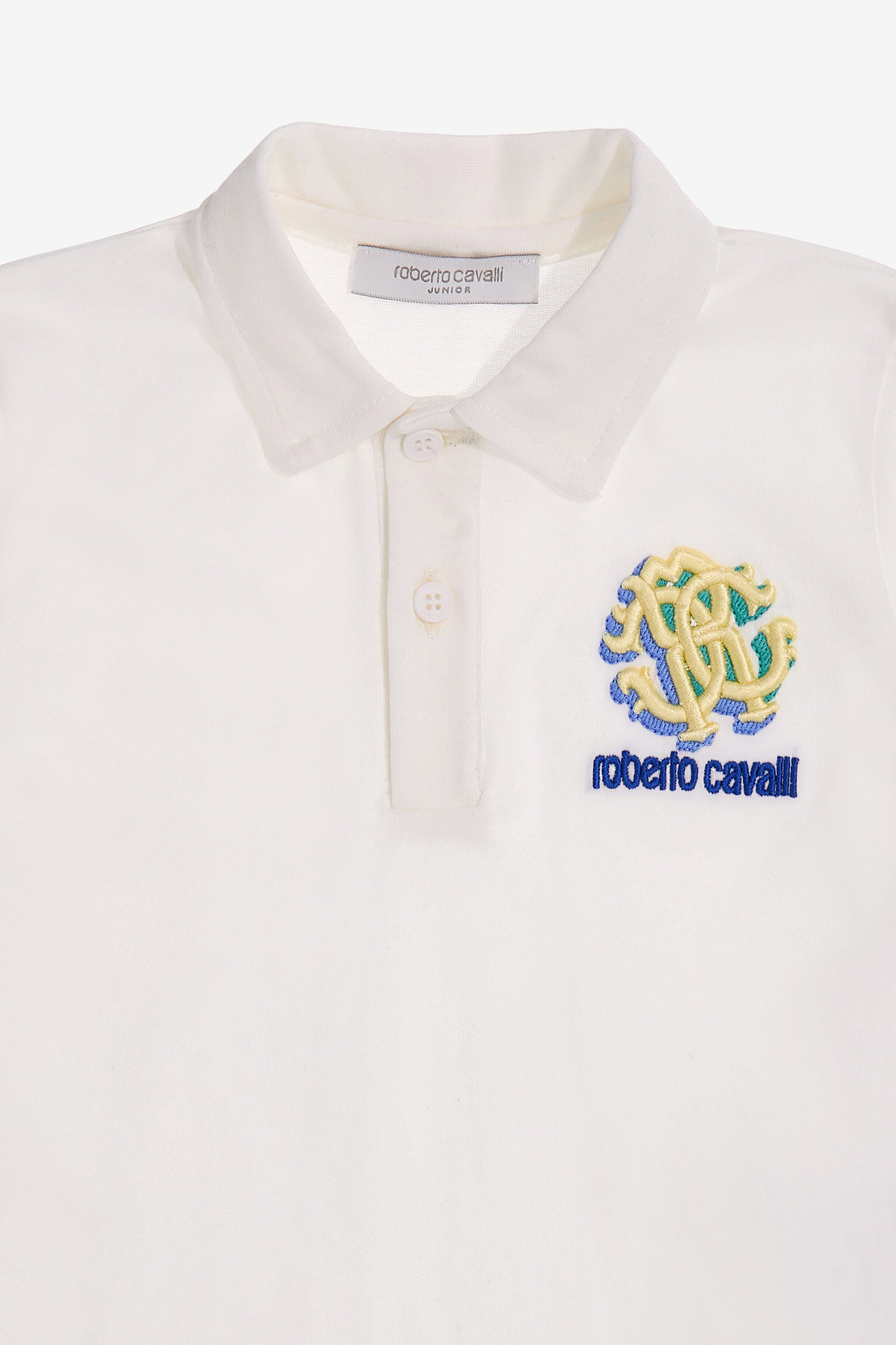 JU T-shirt con logo Bianco SJT608-JD001