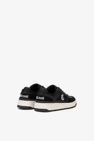 JC Black Leather Sneakers BLACK VFS066-VF524