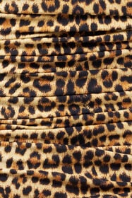 RC Long-Sleeve Top with Baby Jaguar Print BROWN WQT600-LNR31