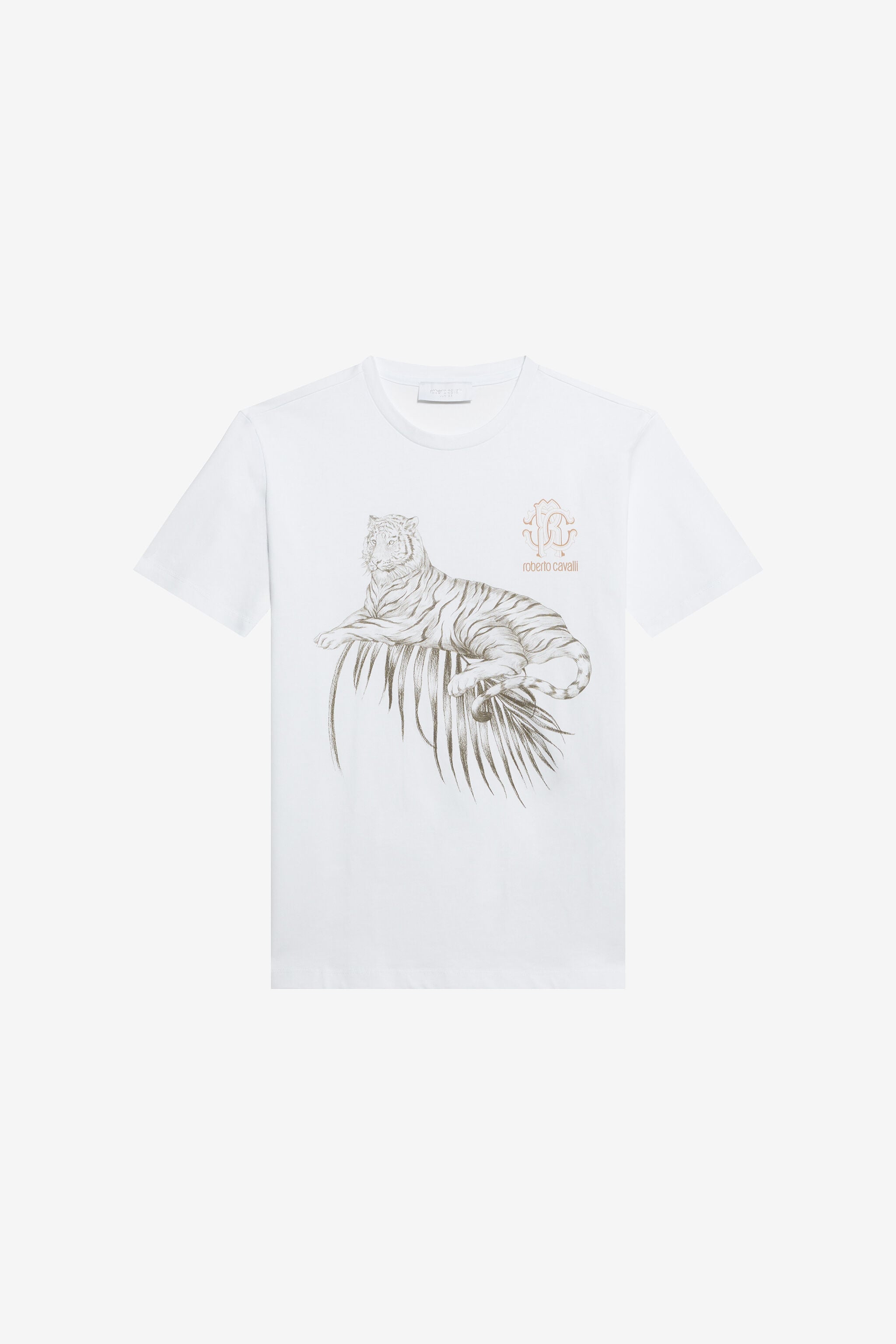 JU T-Shirt Bianca in Cotone OPTICAL WHITE TJT61C-JD001
