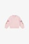 JU Sweat-shirt imprimé Rose TJT661-CF050
