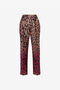 RC Pantalon métallisé à motif jaguar en jacquard RC Pantalon métallisé à motif jaguar en jacquard PINK/FUXIA QKT206-FY069