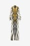 RC Ray Of Gold Imprimé Soie Combinaison RC Ray Of Gold Imprimé Soie Combinaison Or TKT108-4QM33