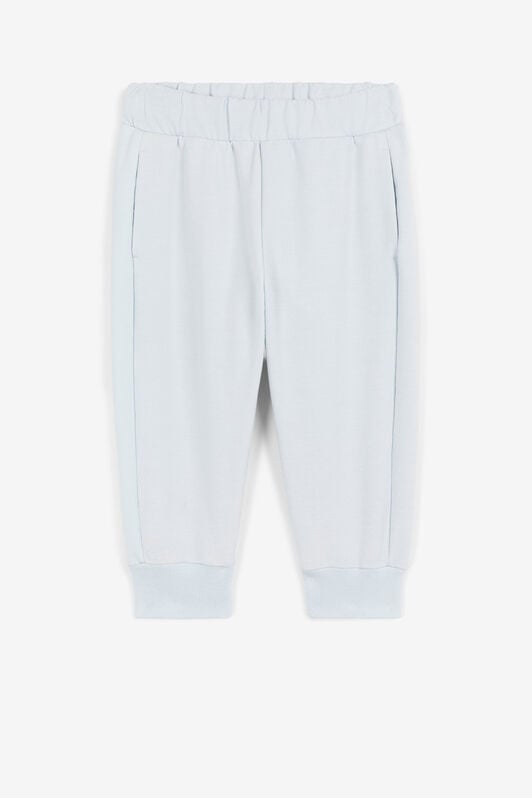 JU Logo-print track pants JU Logo-print track pants Baby blue QJT254-CF050