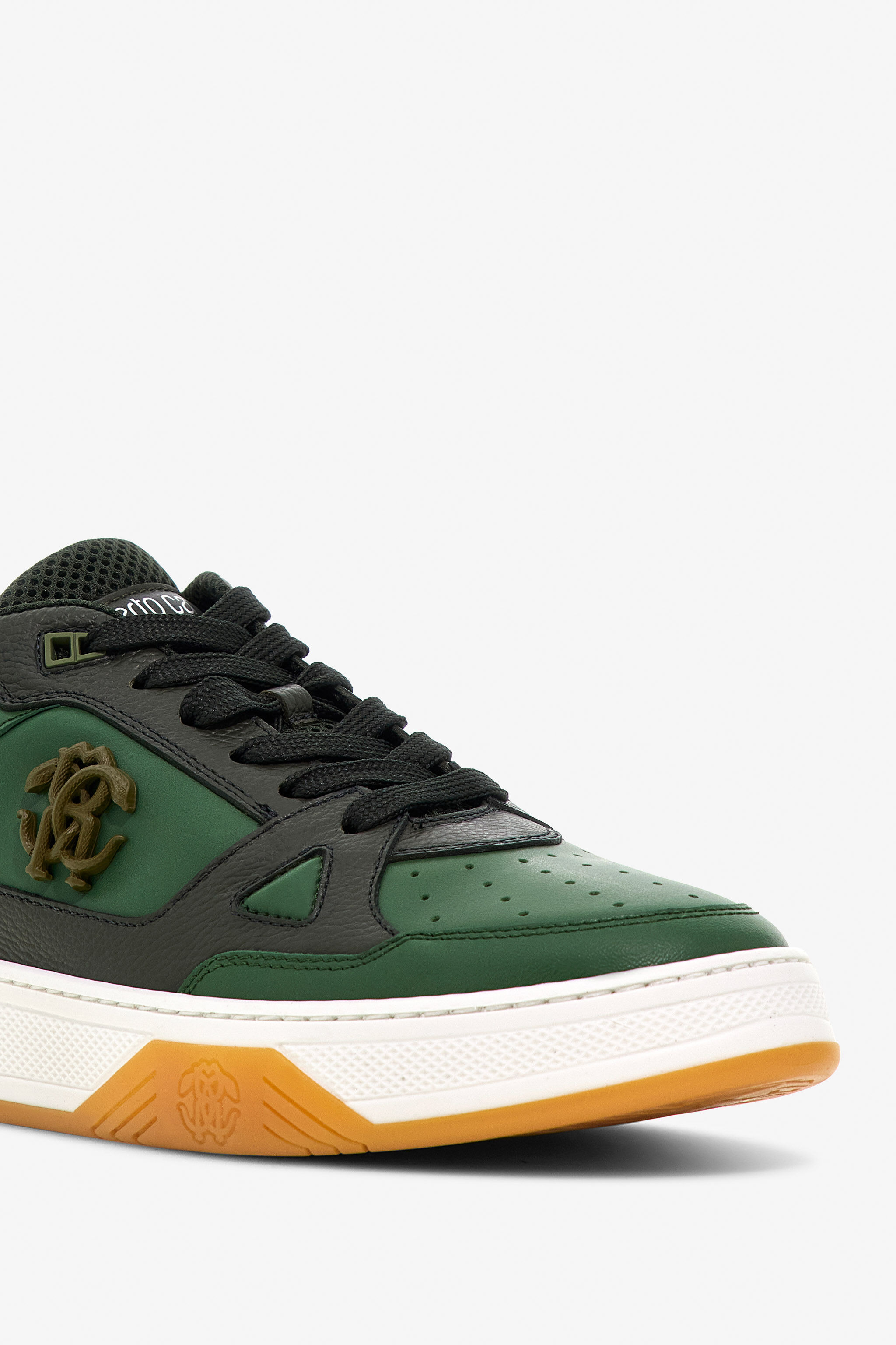 RC RC logo Sneakers RC RC logo Sneakers Dark green SRS045-PZA01