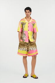 RC Camisa De Seda Estampado Cavalli Pop MULTICOLOR WNT760-4QR33