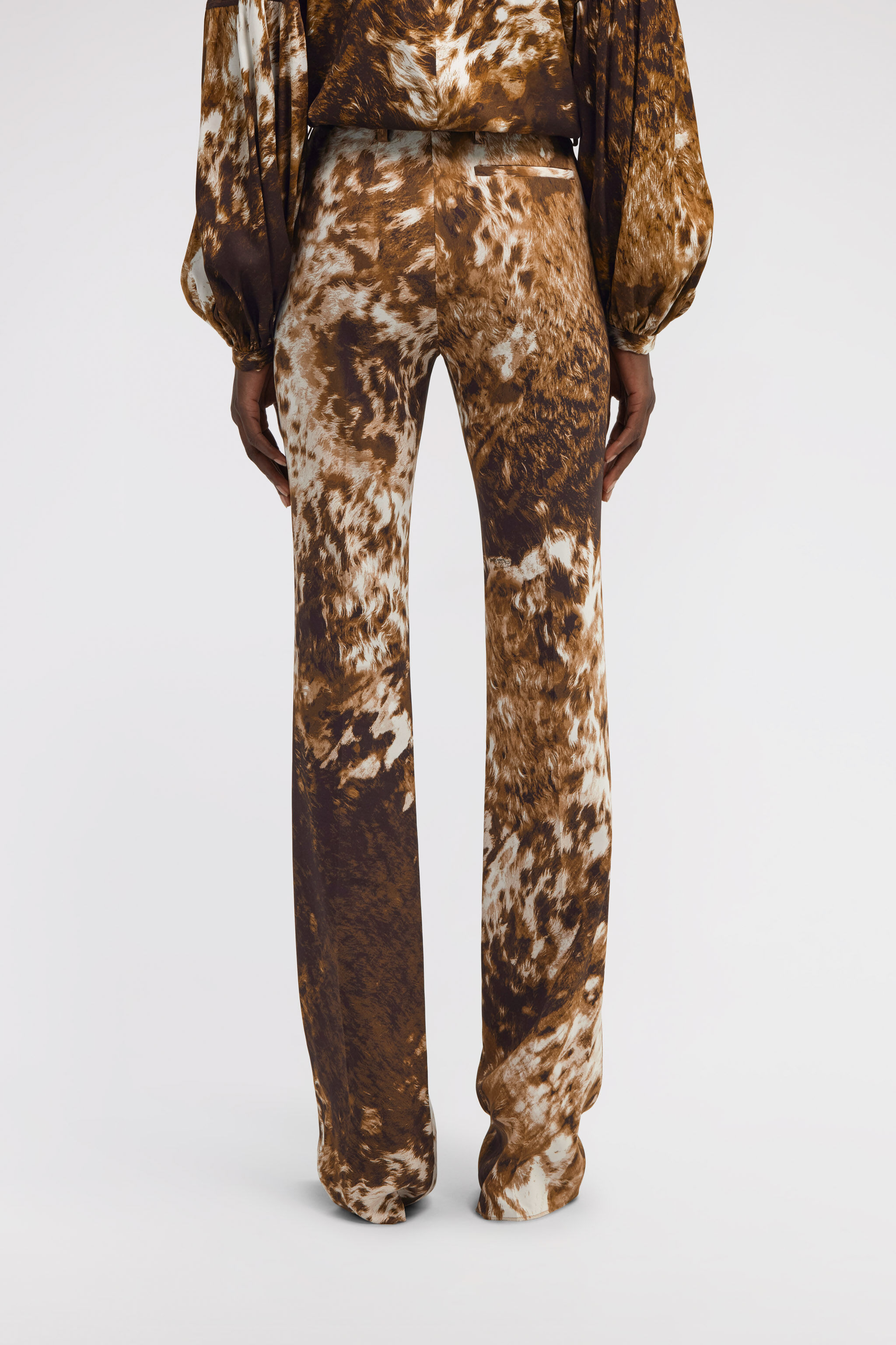 RC Pantaloni stampa Appaloosa Marrone TKT207-ORN08