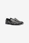 RC Leather Loafers With Studs And Rhinestones RC Leather Loafers With Studs And Rhinestones Black/Silver URS001-PZA96