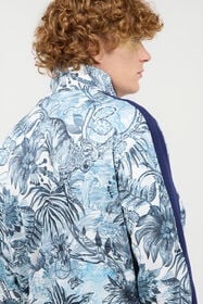 JC Felpa Con Stampa Jungle Azzurro UFT071-UF091