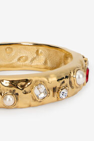 RC Bracciale Oro RUBY/AQUAMARIN/IVORY WQG019-AM127