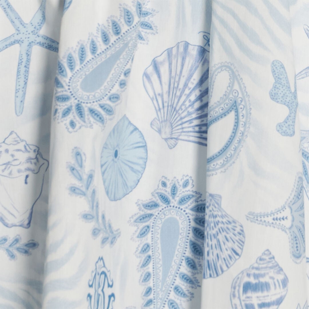 JU Printed Dress JU Printed Dress Light blue UJT105-JD001