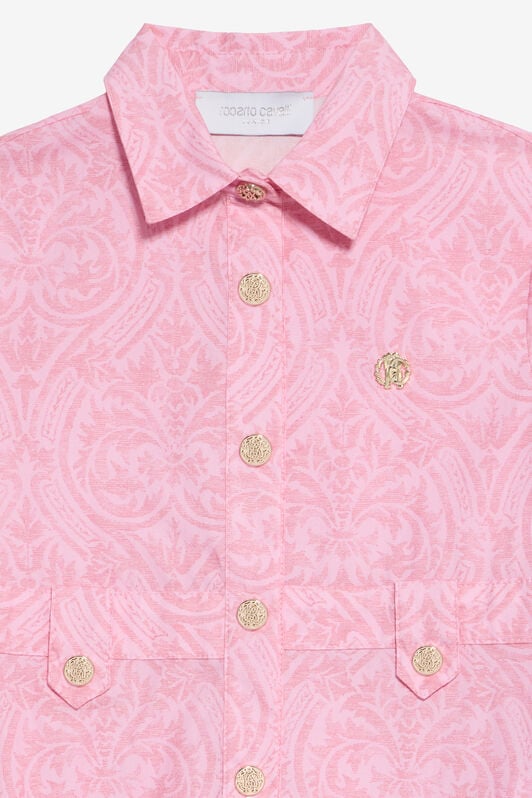 JU Damask cotton dress JU Damask cotton dress BABY ROSE VJT10J-7MP28