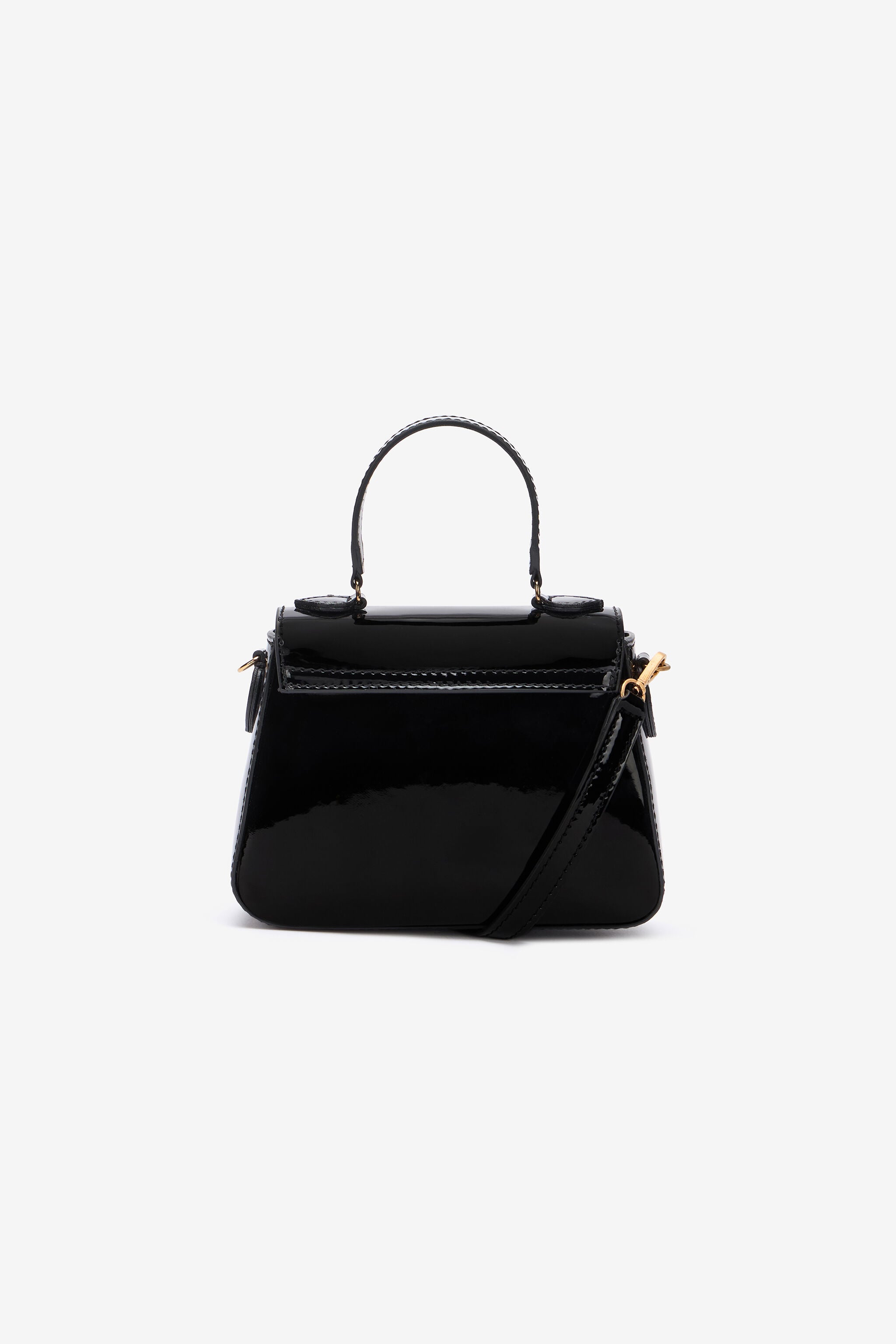 JU Mini Bag With Mirror Snake Monogram JU Mini Bag With Mirror Snake Monogram BLACK UJB00B-ABJ04