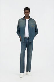 RC Blaues Jeanshemd Mit Monogram RC DARK BLUE SOJ71A-DL005