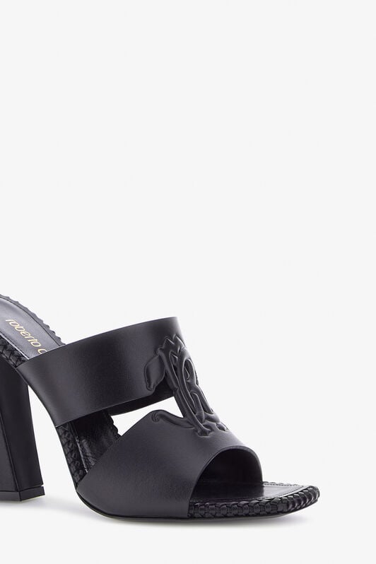RC Sandals with Monogram Mirror Snake RC Sandals with Monogram Mirror Snake Schwarz SKS004-PZ172