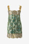 RC Sage Mini Dress With Floral Pattern SALVIA VWT144-FC007