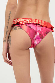 RC Garden Rose And Cheetah Skin Trikini Fuchsia UKW008-HVN75