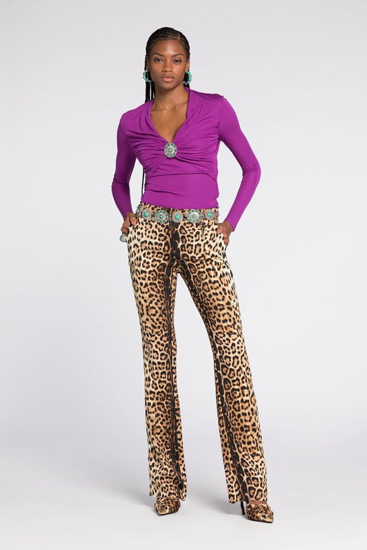 RC Embellished Gathered Top RC Embellished Gathered Top Purple RKT605-JJ051