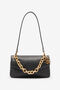RC Sac D’Épaule Avec Chaîne Et Breloque Noir VKB015-PNE02