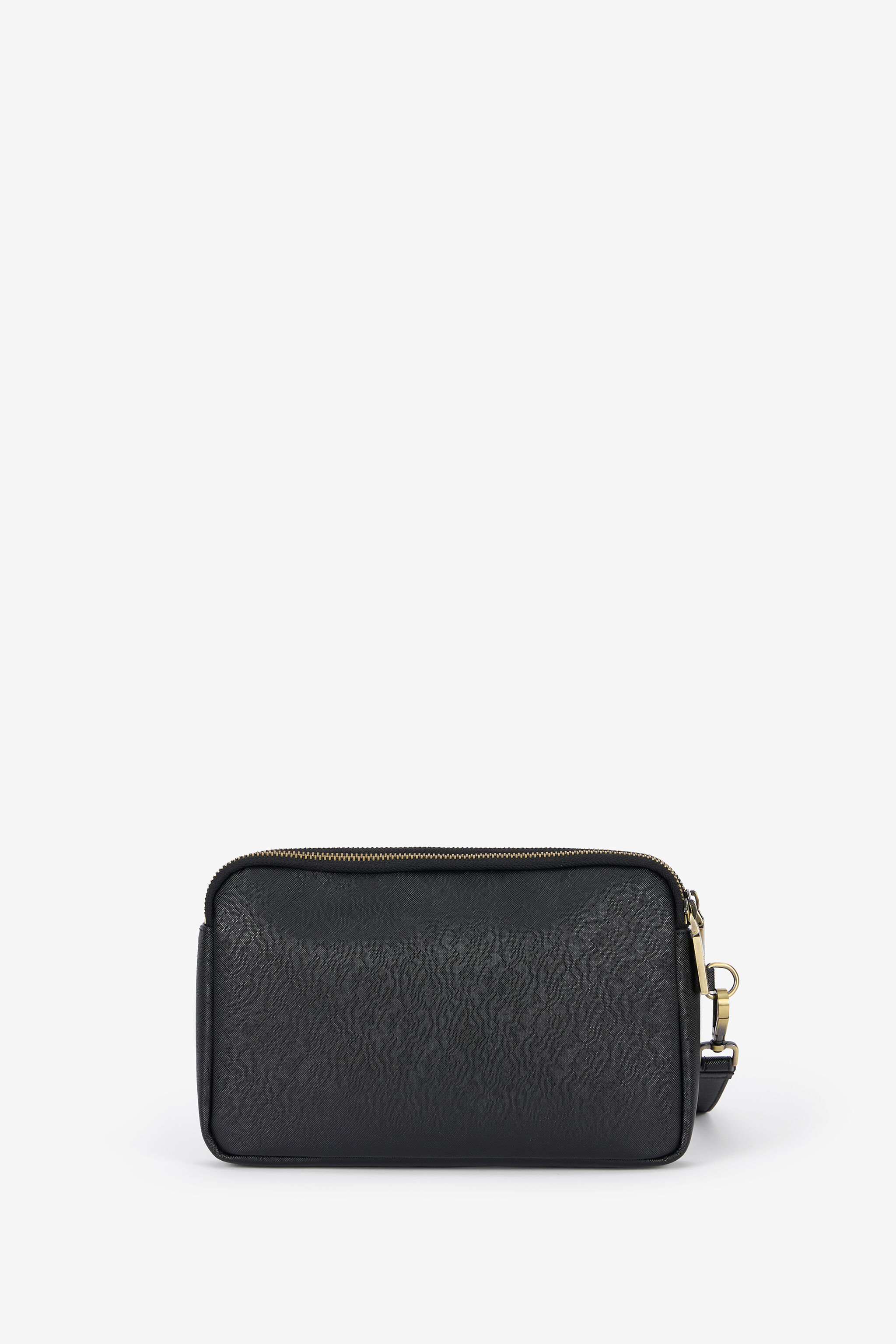 Just Cavalli Black Shoulder Bag With Logo in BLACK for Men
