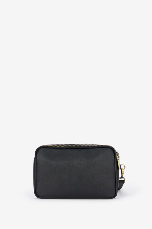 JC Just Cavalli Black Shoulder Bag With Logo JC Just Cavalli Black Shoulder Bag With Logo BLACK VFB029-VF561