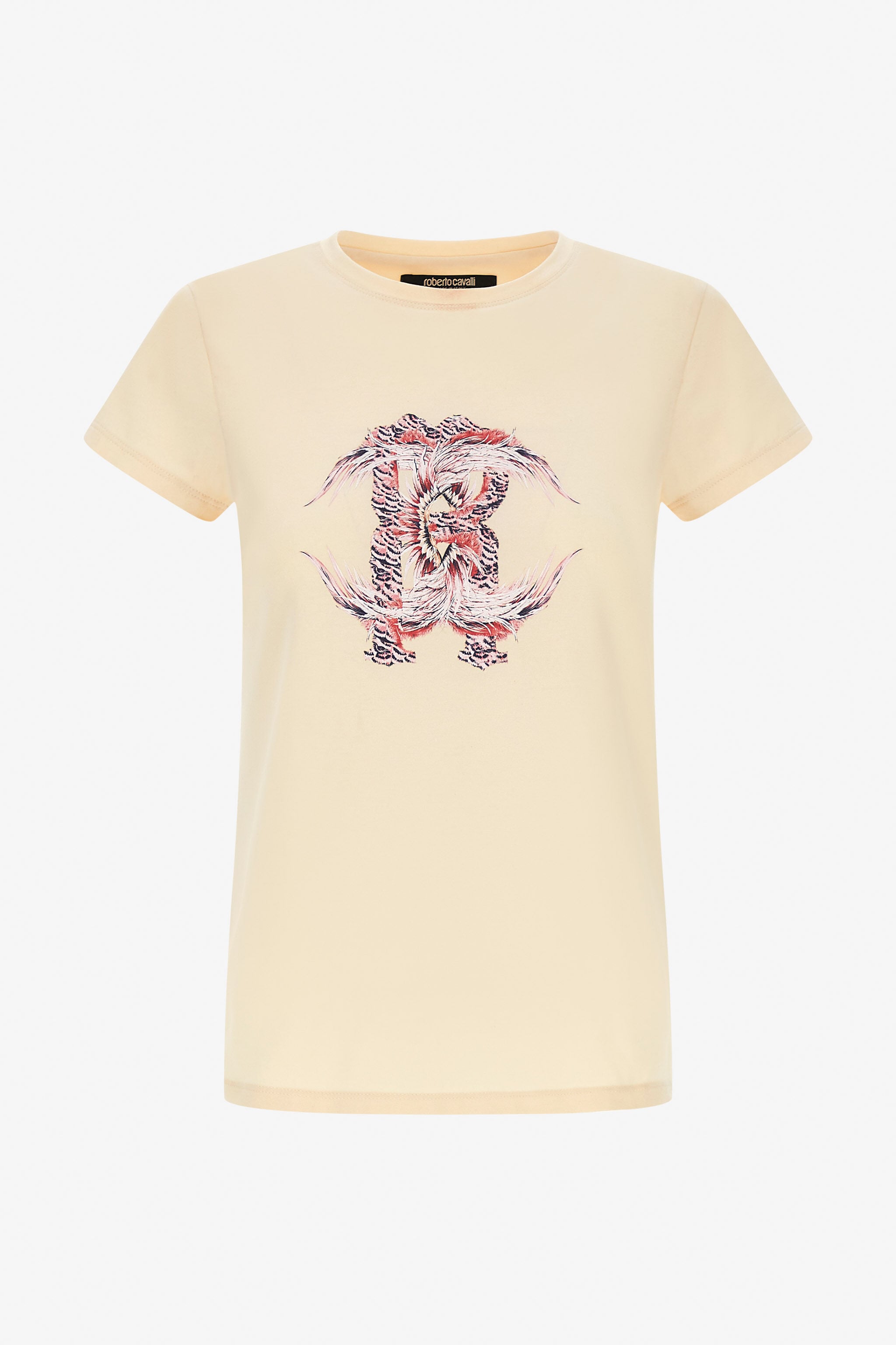 RC T-Shirt with Monogram RC Ivory SWT60A-JD062