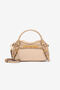 JC Beige Mini Bowling Bag With Logo JC Beige Mini Bowling Bag With Logo DOE UFB103-UF472