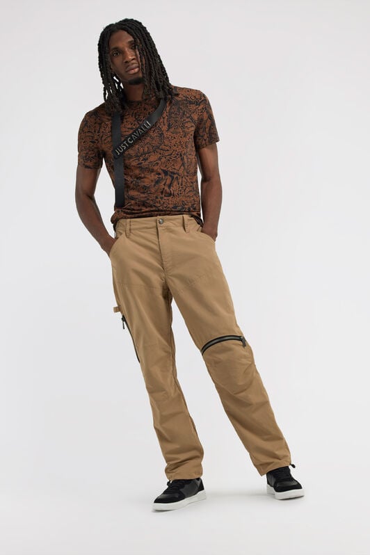 JC Just Cavalli Pants JC Just Cavalli Pants Light Brown TFT005-TF006