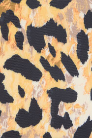 JC Pochette con stampa Leopard e laccio da polso Marron clair SFB010-SF341