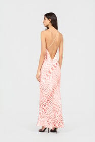 RC Vestido Slip Estampado Jaguar Pink PINK XQT102-OZT23