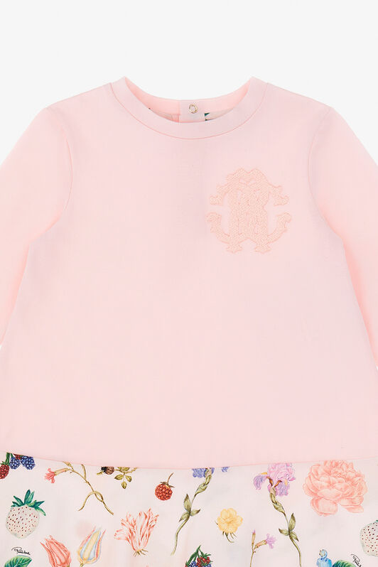 JU Logo RC Kleid Rosa TJT109-JD001