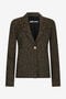 JC Veste Blazer Imprimé Léopard JC Veste Blazer Imprimé Léopard BRUNETTE VFT300-VF450