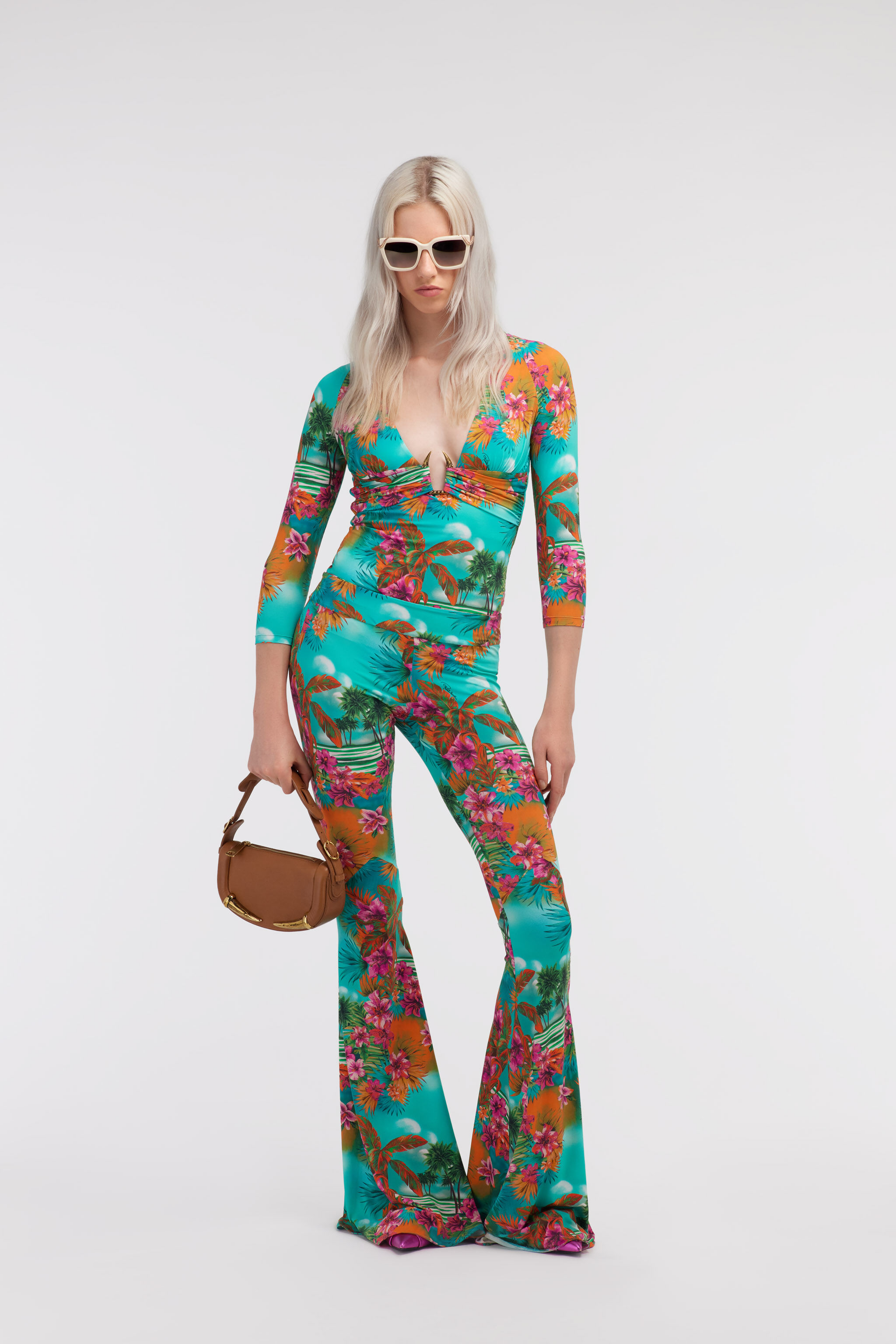 RC Top con stampa Hawaii RC Top con stampa Hawaii Azzurro SKT607-LNI84