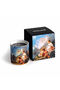 HO Bougie en porcelaine anglaise à imprimé Wild Leda. VARIANTE UNICA QALA05-IA005