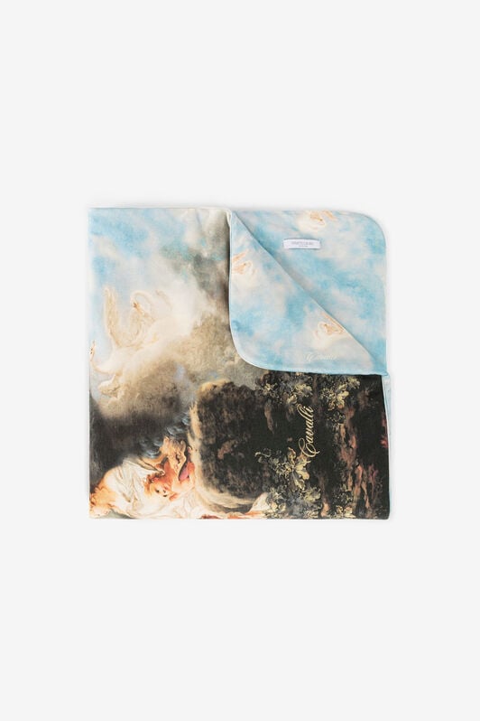 JU Coperta con stampa JU Coperta con stampa Azzurro RJT81J-JFI06