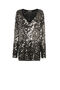 RC Pull à sequins brodés RC Pull à sequins brodés Noir/Argent IWM642-MR003
