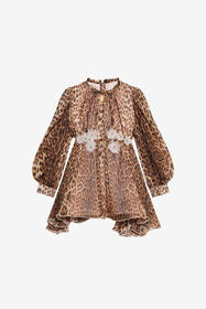JU Vestido de leopardo JAGUAR XJT10C-2NS60