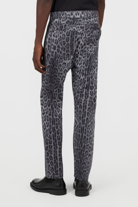 RC Skinny-Denim-Hose mit Jaguar-Print RC Skinny-Denim-Hose mit Jaguar-Print BLACK/ANTHRACITE TOJ20H-DY012