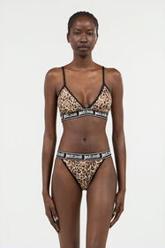 JC Triangel-BH mit Jaguar Skin-Print CREMINO BIS UFU009-UF206