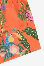JU Boxer de bain imprimé Tropicana ORANGE WJH00C-5RR12