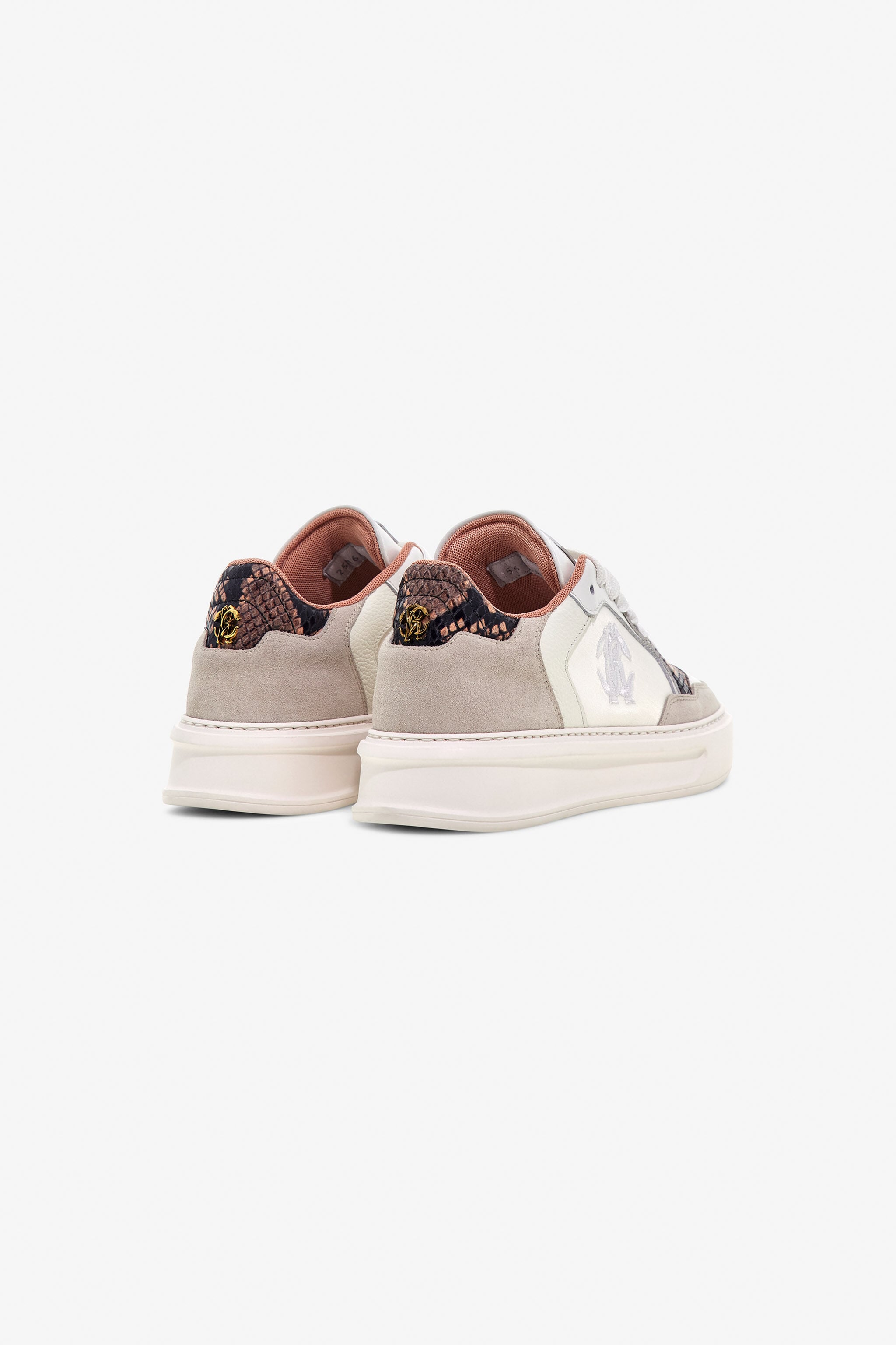 RC Low-Top Sneakers RC Low-Top Sneakers White/Brown TKS136-PZD00